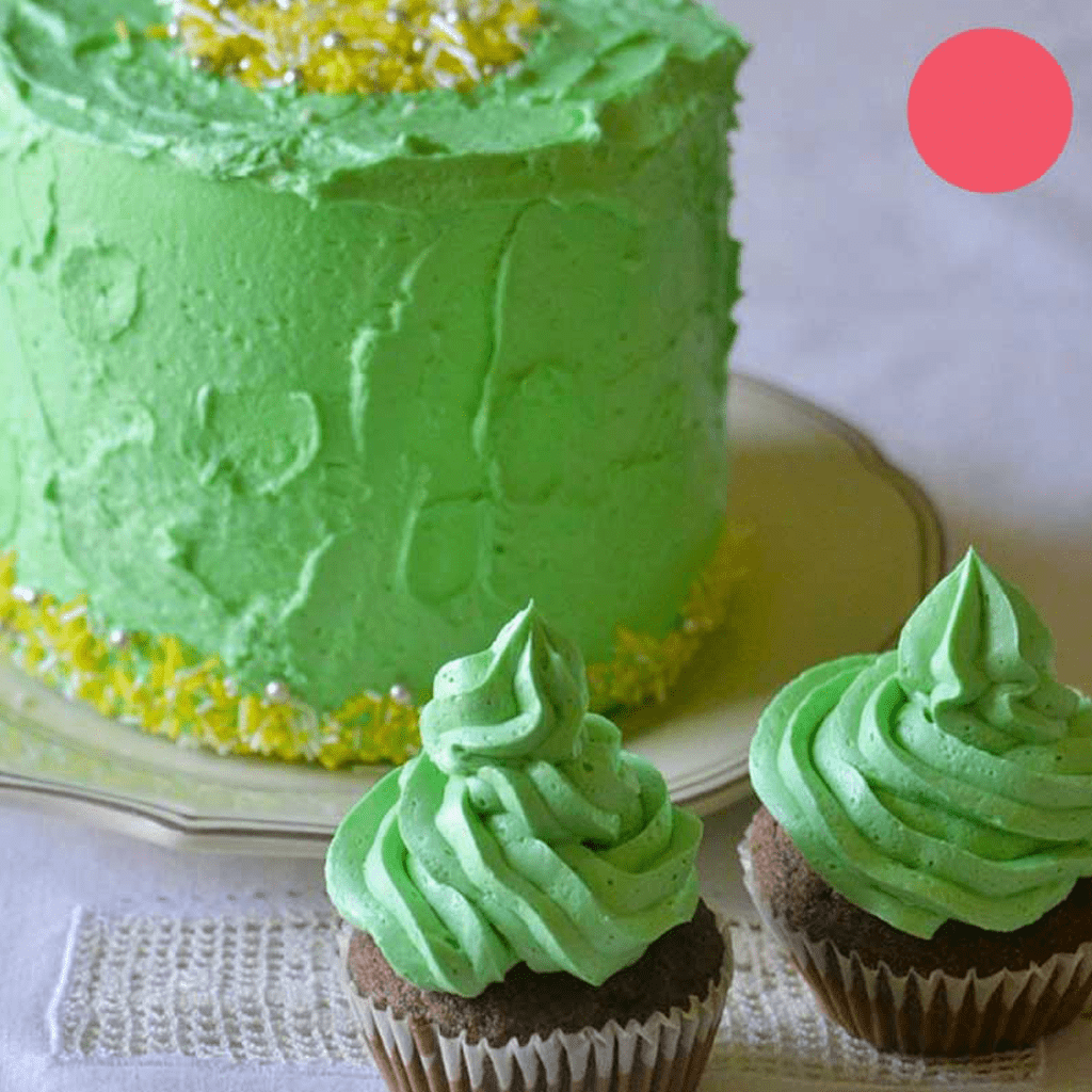 Recheio Buttercream Menta, 250 Gr.